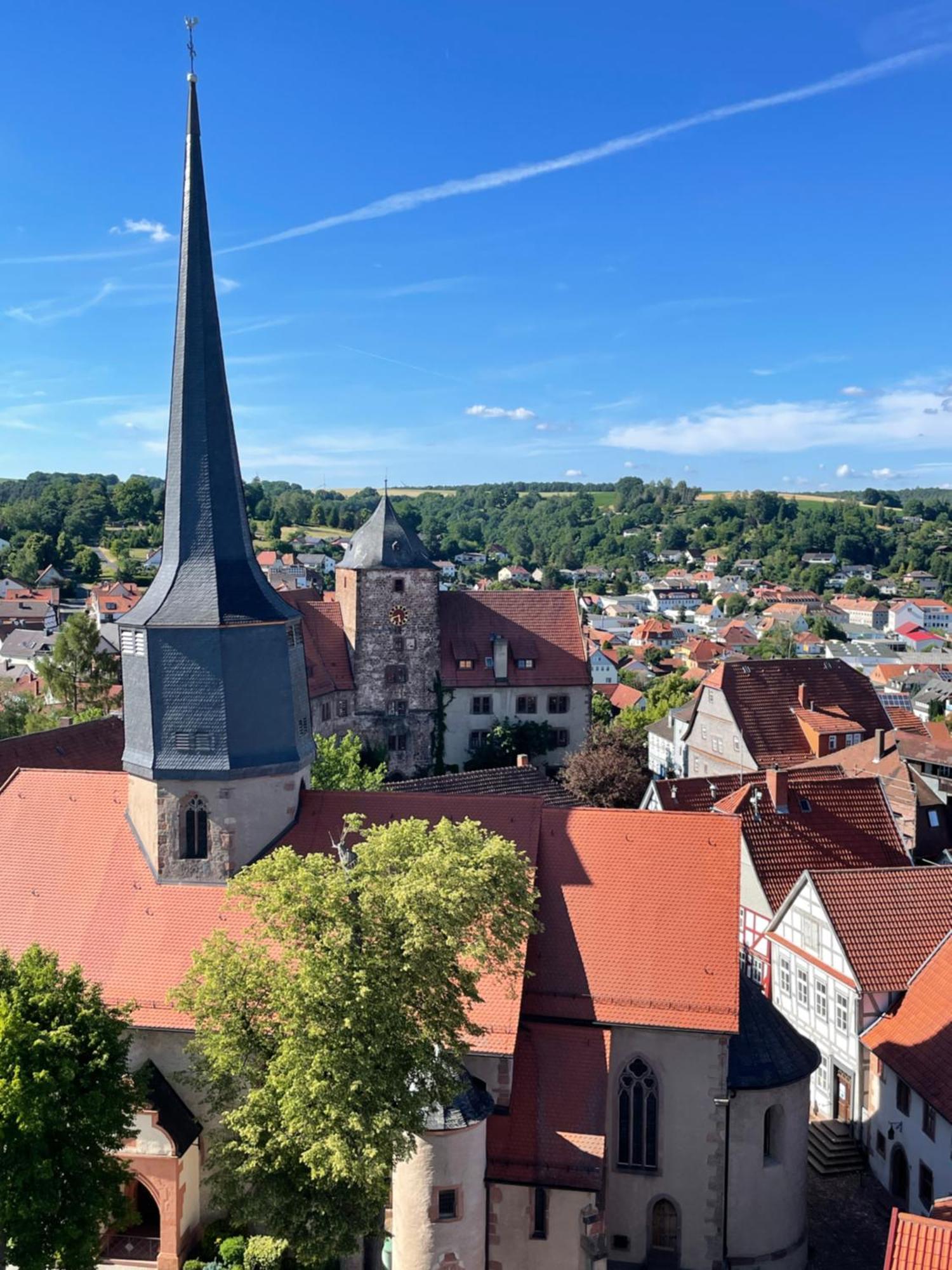 Naturnahe Unterkunft In Der Burgenstadt Шлиц Екстериор снимка